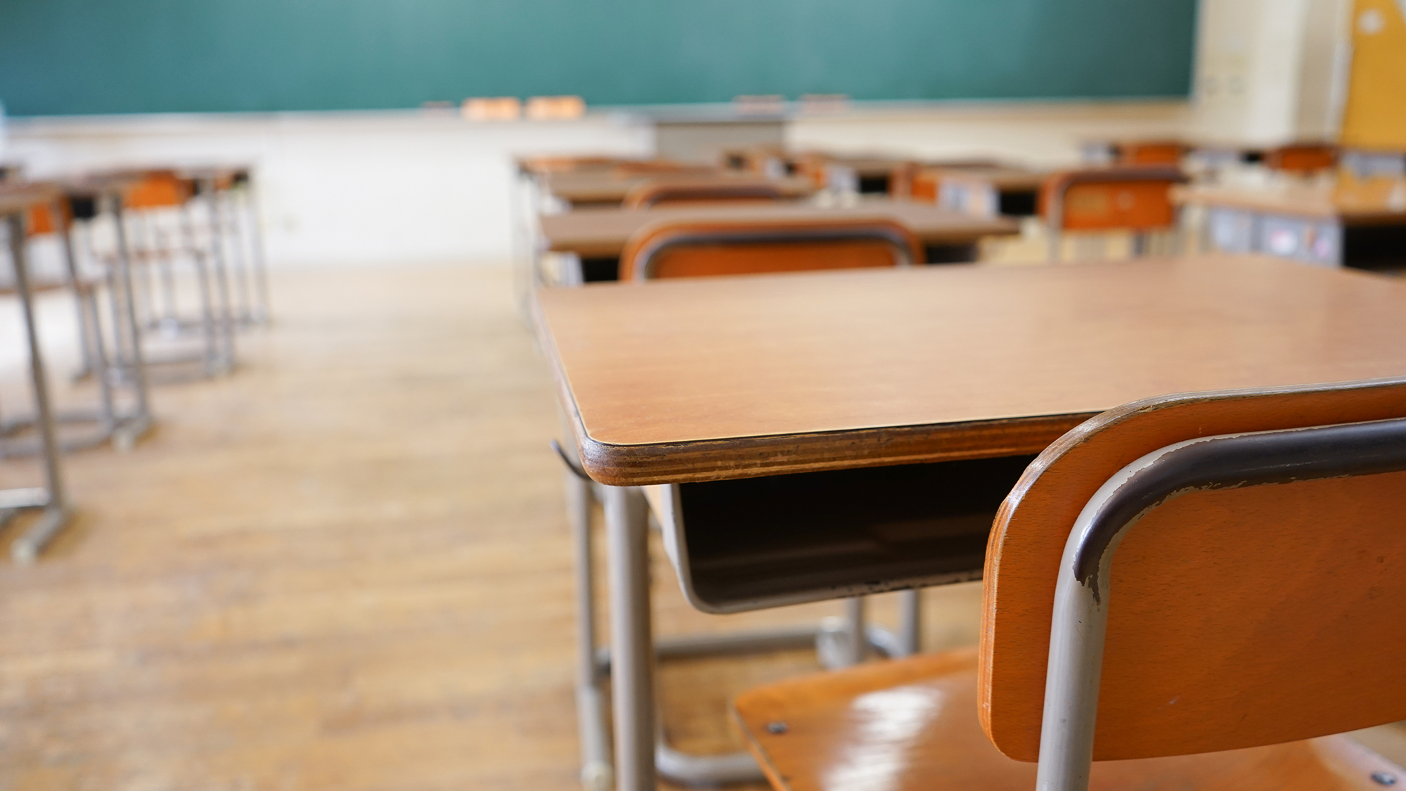 Leeres Klassenzimmer