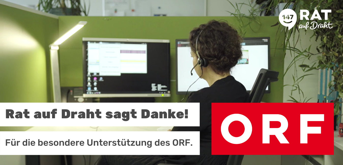 Rat auf Draht - Unterstützung des ORF